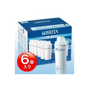いラインアップ BRITA ブリタ カートリッジ クラシック 6個セット BRITA CLASSIC 浄水器・整水器