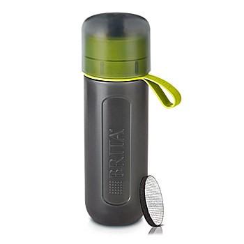 並行輸入品 ブリタ(BRITA)フィル＆ゴー アクティブ(Fill＆Go Active) Water Filter Bottle ボトル型浄水器 (色：ライムグリーン)｜e-planet6