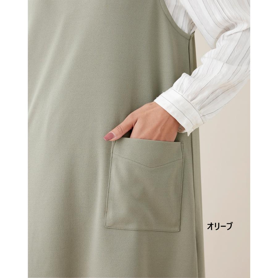 ラクゆるジャンスカワンピ　レディース　レディス　ワンピース　爆買 |  | 23