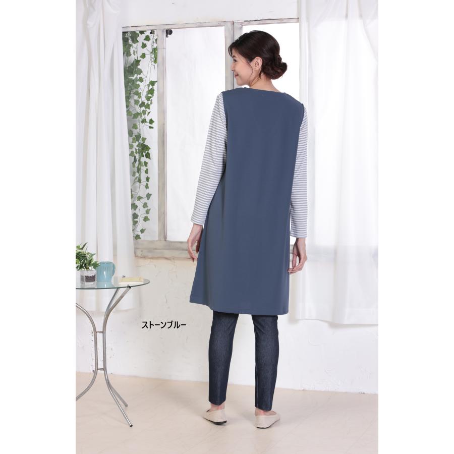 ラクゆるジャンスカワンピ　レディース　レディス　ワンピース　爆買 |  | 18