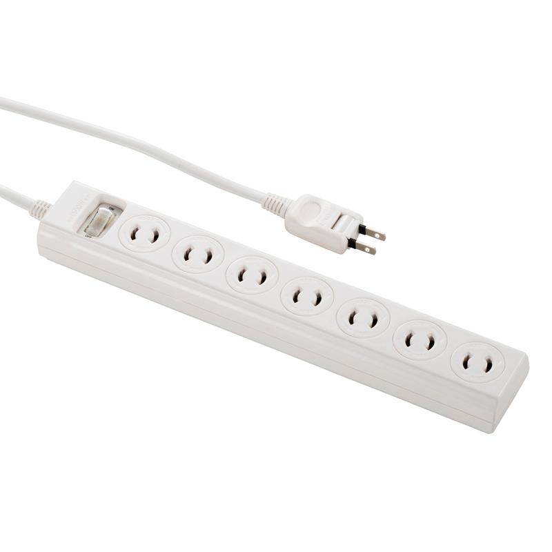 電源タップ 抜け止めロック式 雷ガード 7個口 3m Hs Tkl732pa2 W 00 2799 Ohm オーム電機 00 2799 E プライス 通販 Yahoo ショッピング