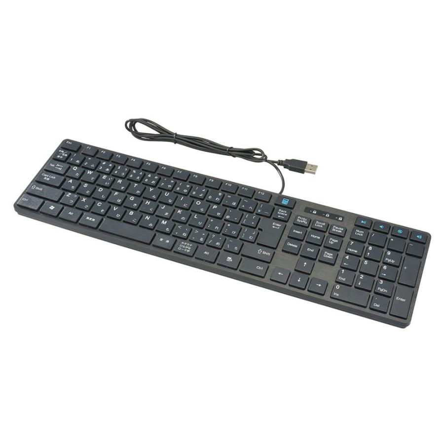 OHM（オーム電機） キーボード パソコン 有線 PCGEAR 有線USB