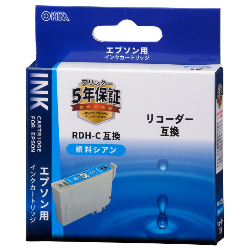 エプソン互換インク リコーダー RDH-C シアン_INK-ERDHB-C 01-4309 オーム電機 :01-4309:e-プライス - 通販 - Yahoo!ショッピング エプソン互換インク リコーダー RDH-C シアン_INK-ERDHB-C 01-4309 オーム電機 :01-4309:e-プライス - 通販 - Yahoo!ショッピング