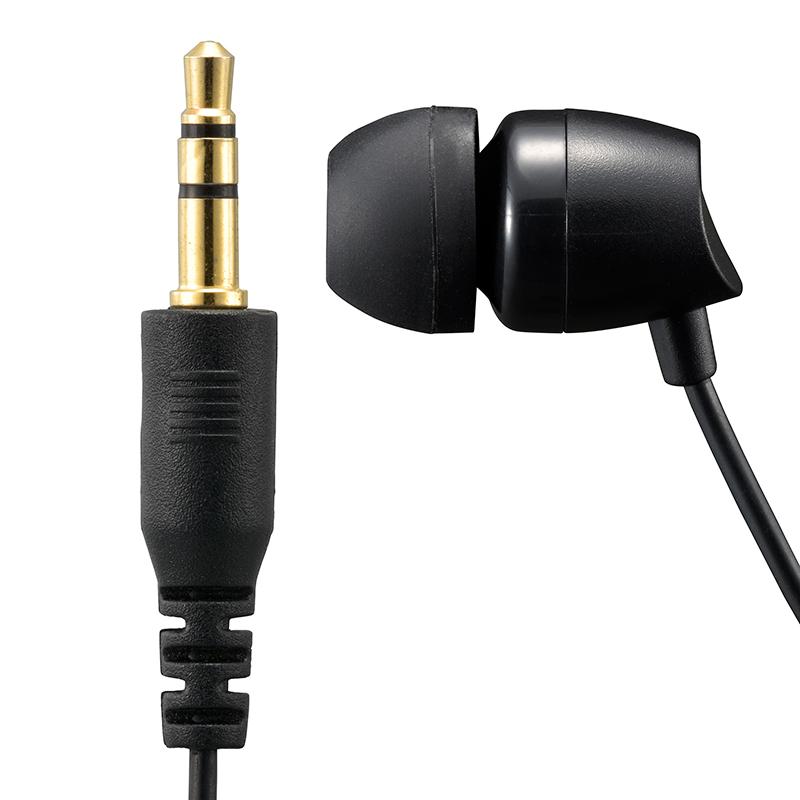 AudioComm 片耳テレビイヤホン ステレオミックス 耳栓型 3m｜EAR-C232N