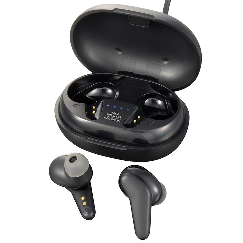 Audiocomm 完全ワイヤレスイヤホン Hp W400n K 03 2098 オーム電機 03 2098 E プライス 通販 Yahoo ショッピング