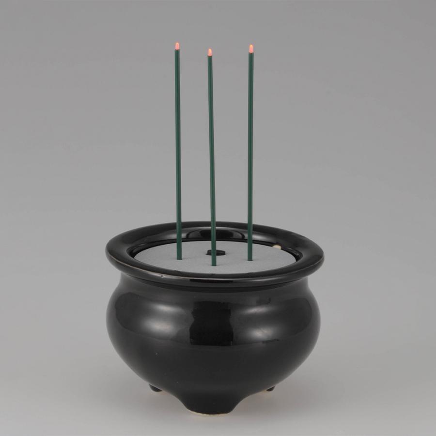 OHM（オーム電機） LED線香 LED電池式線香 電子線香 せんこう 陶器