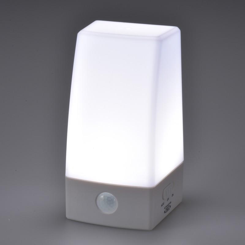 LED人感センサーライト_NIT-BLA6JS-WN 06-0132 オーム電機｜e-price｜03
