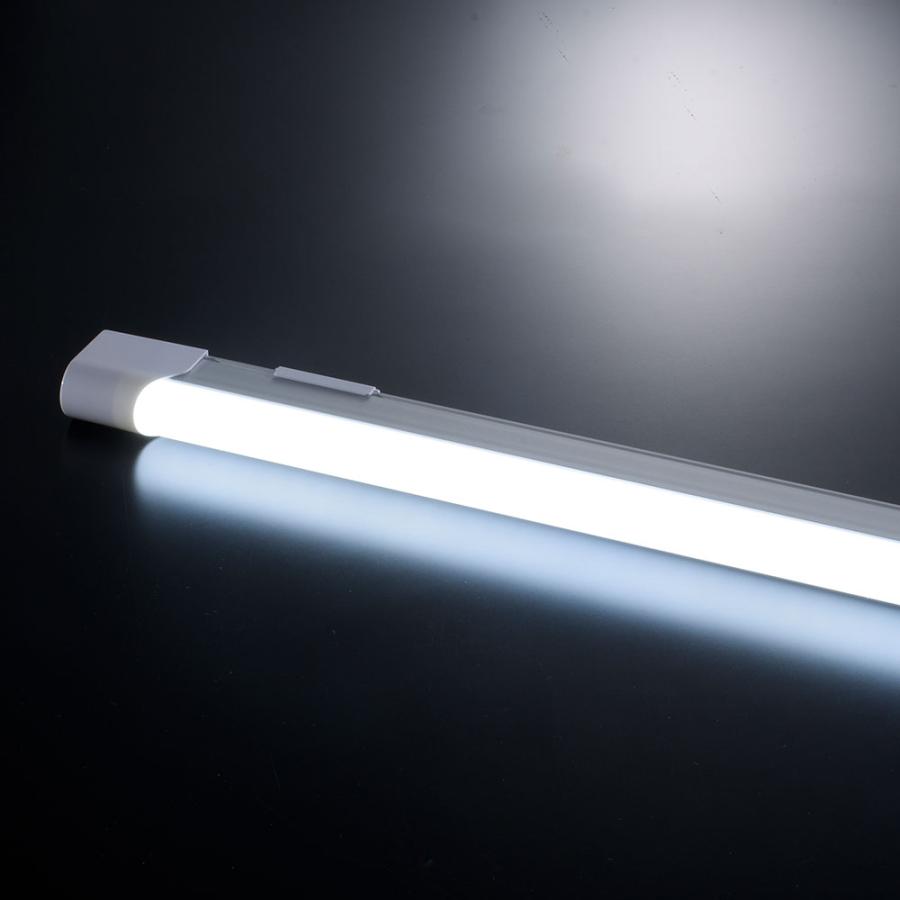 OHM LEDバーライト 蛍光灯 123cm 間接照明 電源コード 昼光色