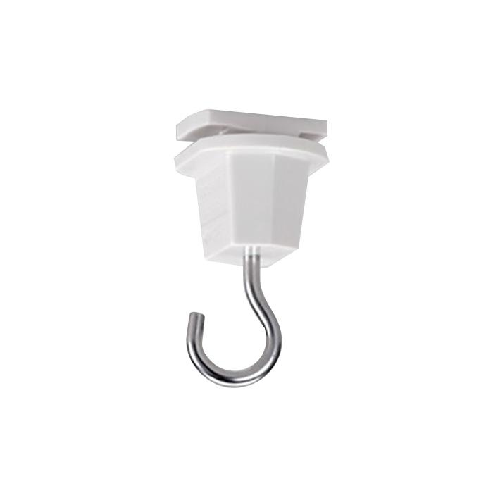 ライティングダクト用 吊下げフック ホワイト_ORL-5TSH-W 06-0885 オーム電機 | OHM