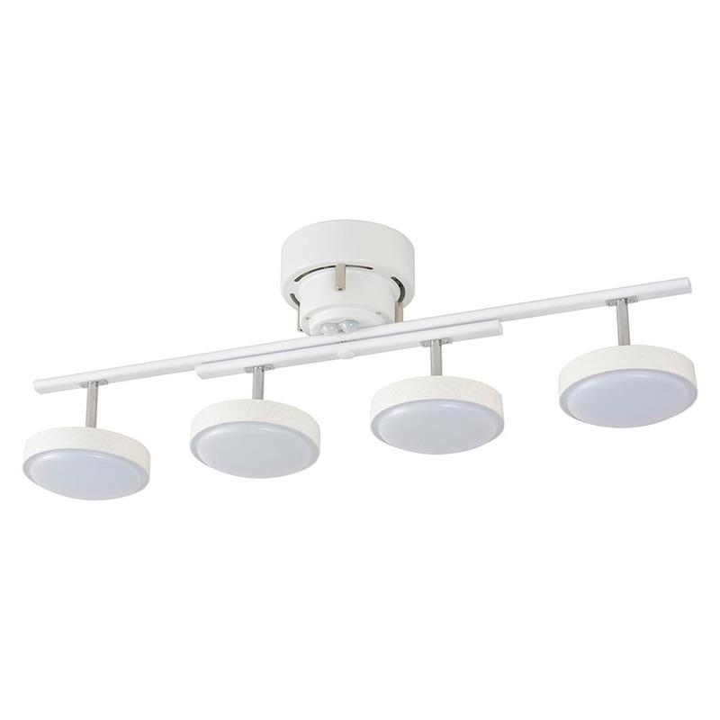 OHM LED4灯シーリングライト ホワイトウッド|LT-YLS4RC-W 06 OHM LED4灯シーリングライト ホワイトウッド|LT-YLS4RC-W 06