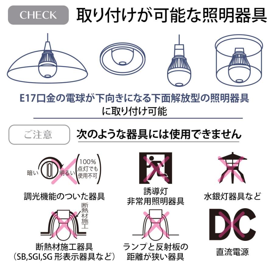 OHM（オーム電機） LED電球 レフランプ形 E17 40形相当 人感・明暗
