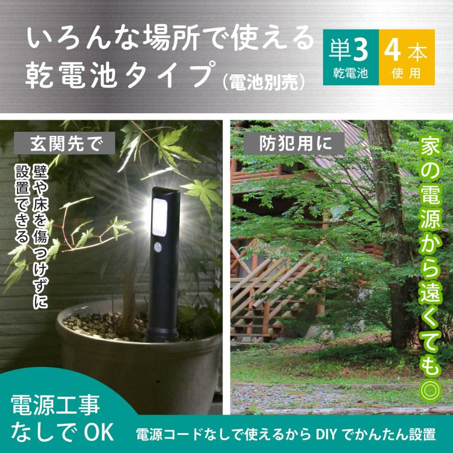 サトちゃんガーデンライト新品未使用 ガーデンライト 土にさして使うLEDガーデンライト 明暗・人感