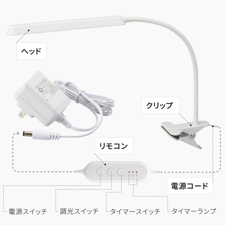 OHM（オーム電機） 植物育成ライト クリップ式｜TT-YG03N1A-W 06-5239