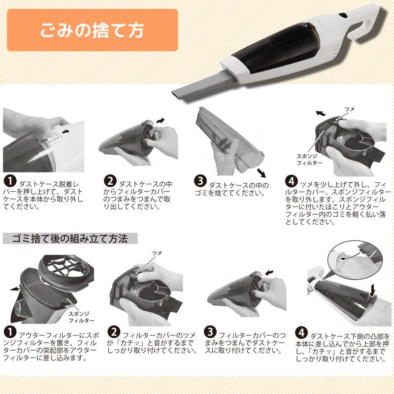 OHM（オーム電機） スティッククリーナー_SOJ-SA45E-W 07-3727 : e