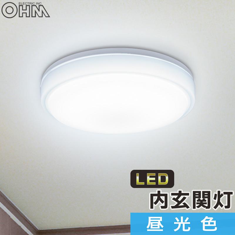 LED内玄関灯 激安通販 【在庫有】 昼光色 ミニシーリング 07-9902 オーム電機 LT-Y18D-G