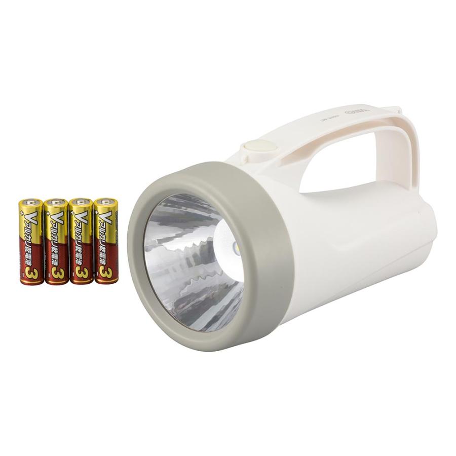 LED強力ライト 150ルーメン 単3形乾電池×4本付属｜LPP-3415C7 08-0925