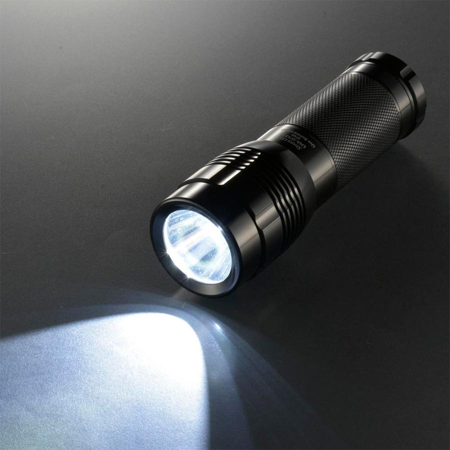 防水LEDライト スパークルド ピュアビーム 550ルーメン｜LHA-SP331-K2