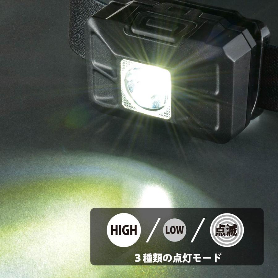 ヘッドライト LEDヘッドライト ワレッド 100ルーメン｜LC-H100-K 08-1362 オーム電機｜e-price｜03