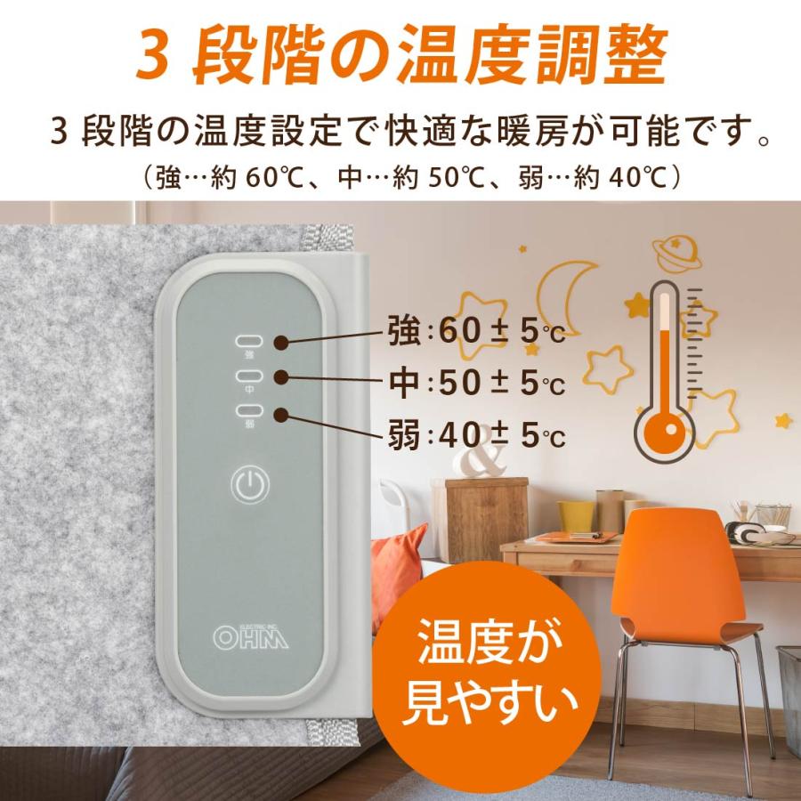 タイマー付き足元暖房パネルヒーター 3段階温度調節機能搭載 パネルヒーター 足元 デスクヒーター 折りたたみ ヒーター 電気 冷え