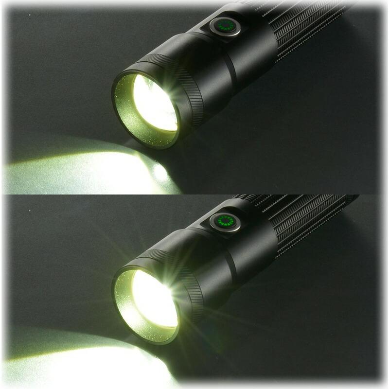 懐中電灯 LEDライト 550ルーメン｜LHA-Z55A5 08-1719 オーム電機 : e