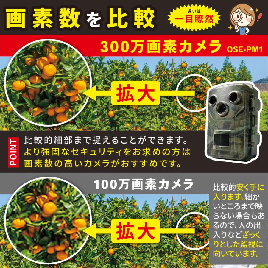OHM（オーム電機） 防犯カメラ 電池式トレイルカメラ｜OSE-PM1 09-1999