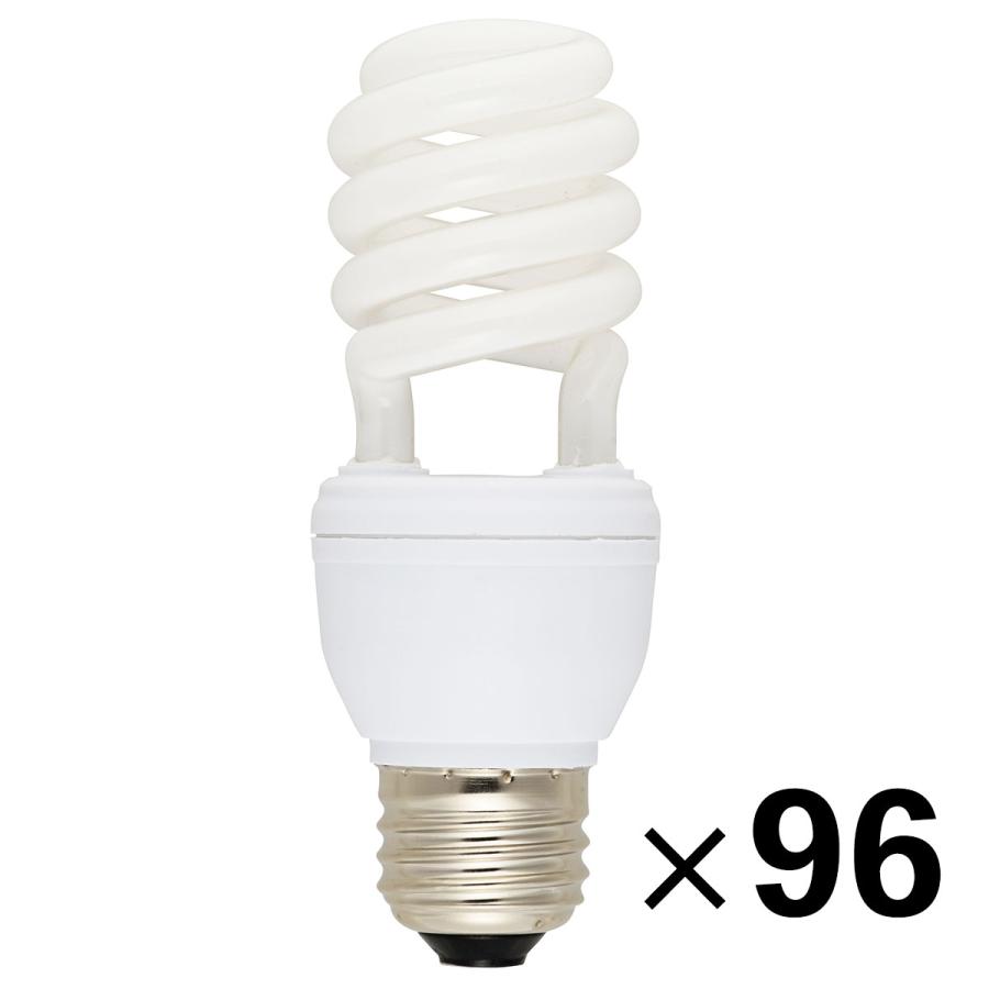 96個セット 電球形蛍光灯 エコなボール E26 スパイラル形 60W相当 電球色 EFD15EL/12NX2P st-5494s_2