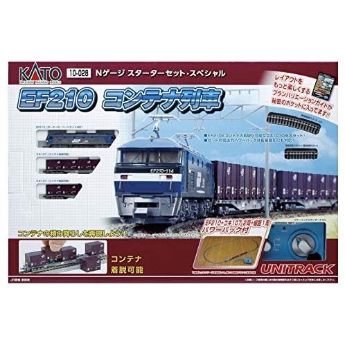 KATO Nゲージ スターターセット ・ スペシャル EF210コンテナ列車 10-028 鉄道模型 入門セット(10733円)