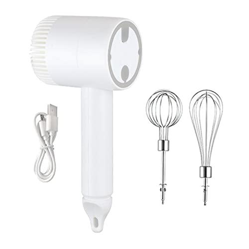 Homyl 自動ハンドミキサー20WUSB充電式コンパクト軽量泡立て器メーカーエッグビータードリンクミキサーフードコーヒー抹茶ベーキング