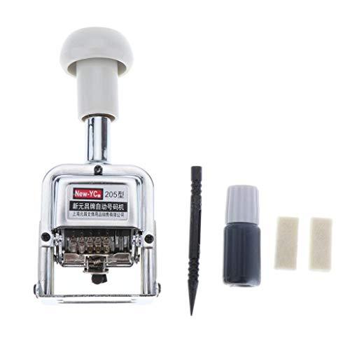 ナンバースタンプ 5桁 自動ナンバリングマシン 事務所 オフィス用品