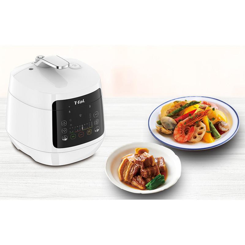T-fal 電気圧力鍋 コンパクト ラクラクッカー 3L 50レシピ付き T-fal 電気圧力鍋 コンパクト ラクラクッカー 3L 50レシピ付き