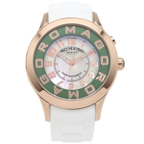 ROMAGO DESIGN[ロマゴデザイン] RM015-0162PL-RGGR Attraction series ミラー文字盤 クォーツ 腕時計 ブランド ファッション 腕時計｜e-rin｜03