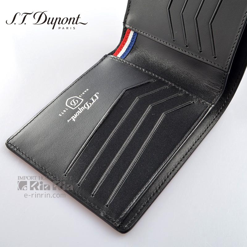 デュポン革小物 170002 デフィ 二つ折り財布カード8枚 IDホルダー 