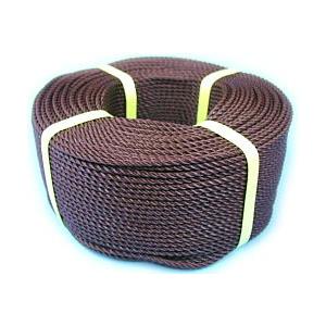 ＰＥ・濃茶色 ４mm　２００ｍ巻 | 