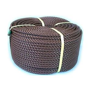 【送料無料】ＰＥ・濃茶色 １０mm　２００ｍ巻 | 