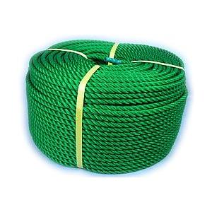 【送料無料】緑化グリーンロープ１０ｍｍ２００ｍ巻