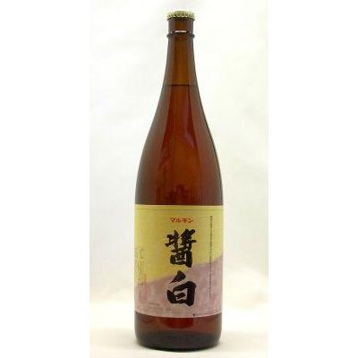 マルキン醤白1800ml瓶マルキン忠勇(株)1.8Lうすくち醤油 白醤油｜e-sakedot