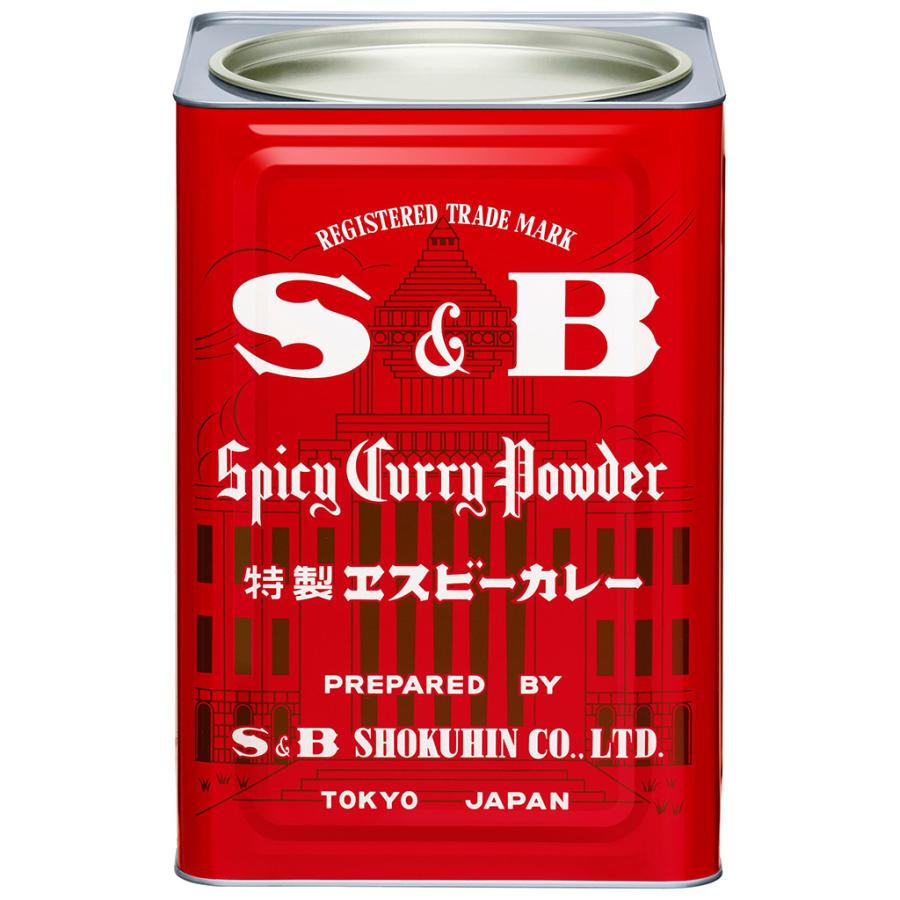 S&B Spicy Curry Powder 特製エスビーカレー　赤缶 エスビー食品 エスビー食品公式 カレー粉 10kg 業務用 特製エスビー