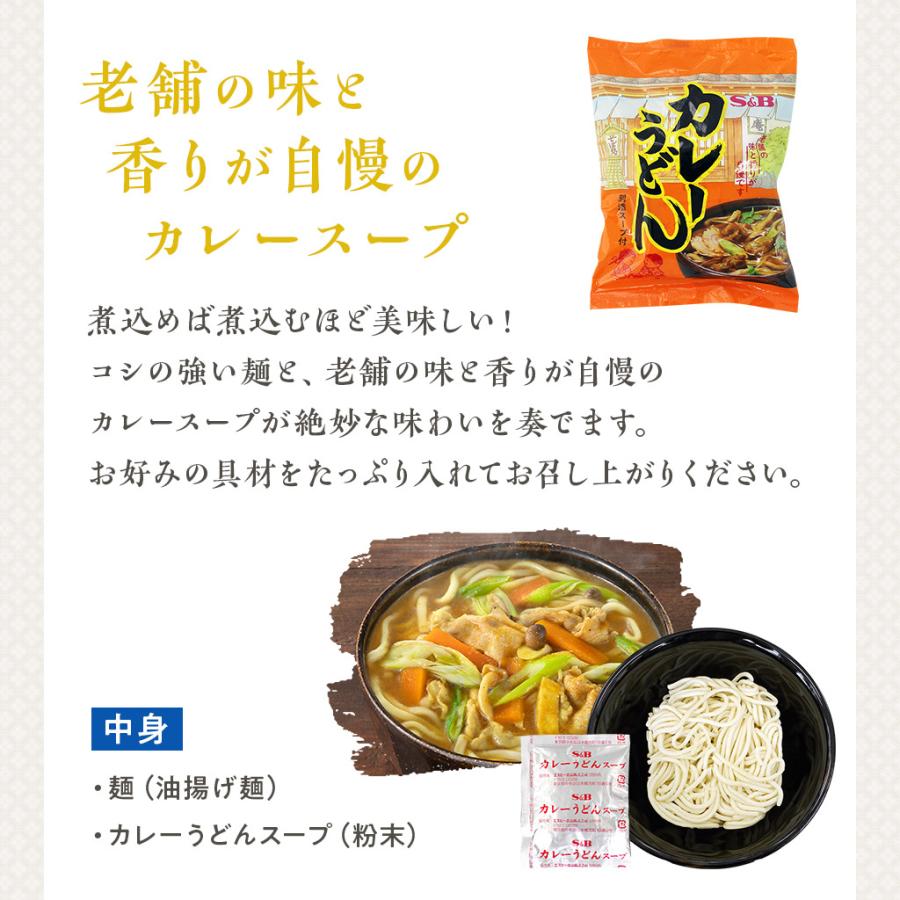 エスビー食品 （賞味期限：2026年6月16日）カレーうどん（30食入り