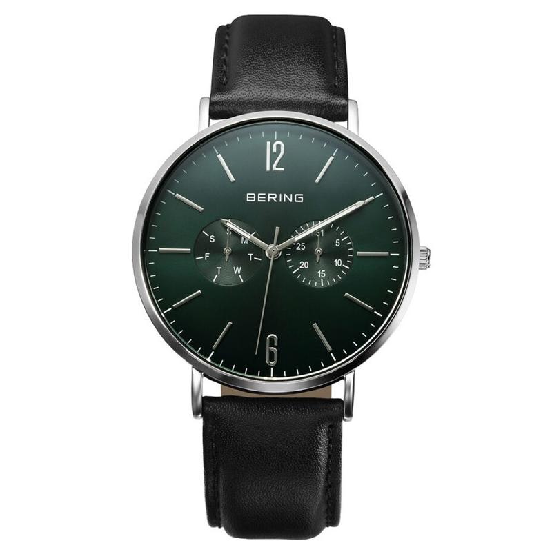 BERING ベーリング 14240-409 ディープグリーン チェンジズ 革＆メッシュベルト 替えベルト付き メンズユニセックス【正規】 | BERING | 02