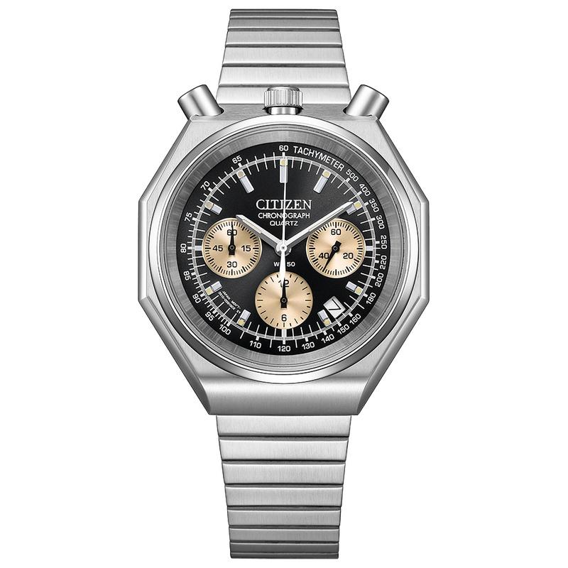 【CITIZEN】 AN3700-54E ツノクロノ【世界限定1,600本】レア RECORD LABEL CITIZEN シチズン AN3700-54E レコードレーベル