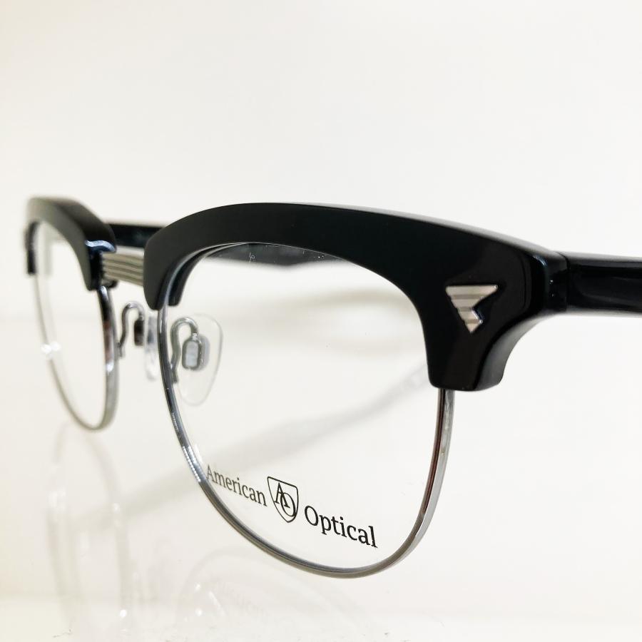 American Optical アメリカン オプティカル Sirmont サーモント Col.Black/Gun サーモントブロー メガネ サングラス 正規取扱店 | AMERICAN OPTICAL | 04