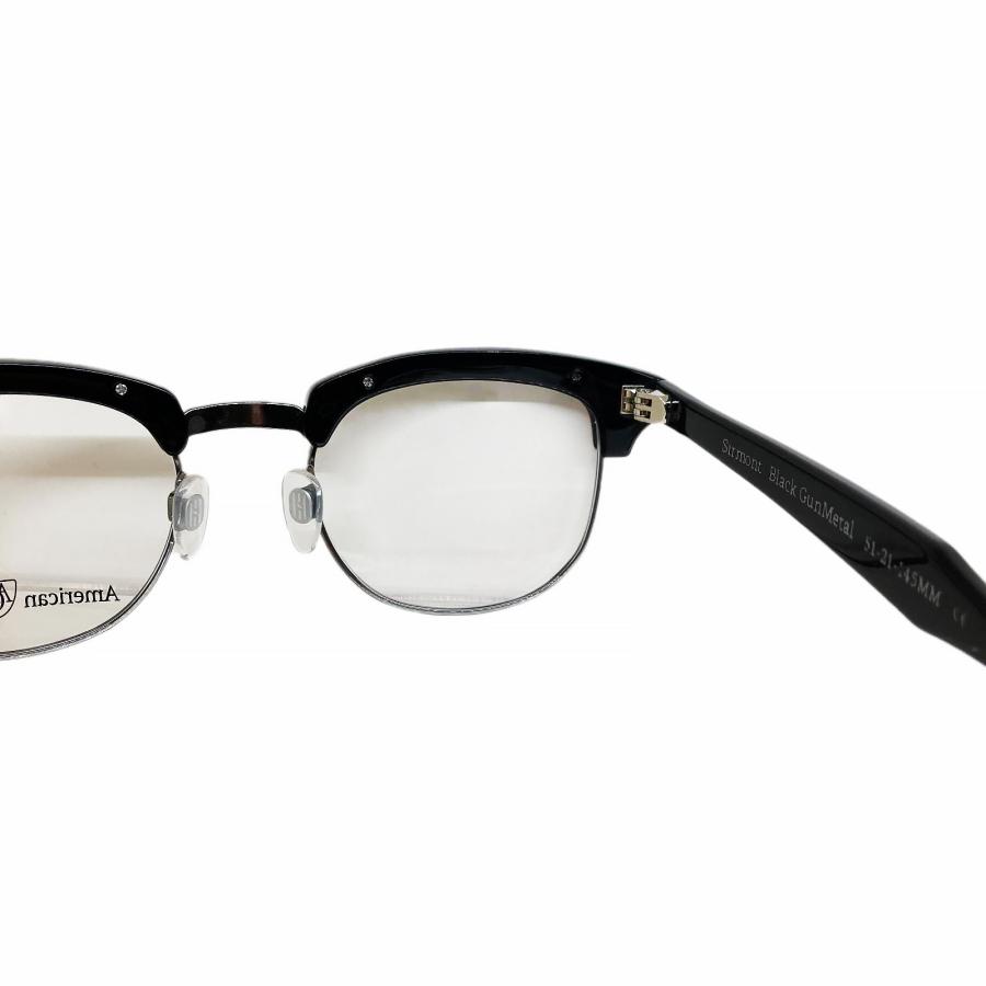 American Optical アメリカン オプティカル Sirmont サーモント Col.Black/Gun サーモントブロー メガネ サングラス 正規取扱店 | AMERICAN OPTICAL | 05