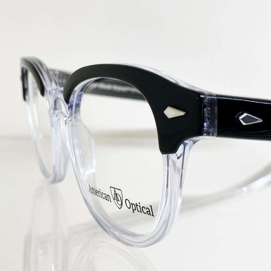 American Optical アメリカン オプティカル Times タイムス Col.BLACK CRYSTAL ボストンタイプ メガネ サングラス 正規取扱店 | AMERICAN OPTICAL | 04