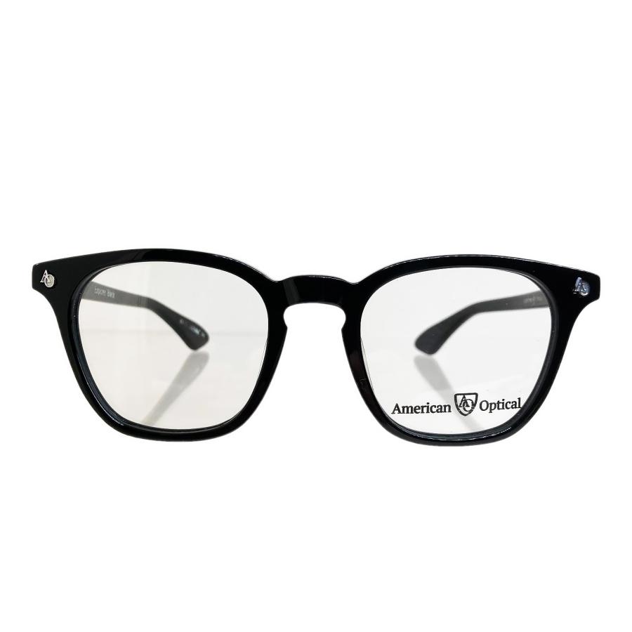 American Optical アメリカン オプティカル Explorer エクスプローラ Col.BLACK 黒 ウェリントンタイプ メガネ サングラス 正規取扱店 | AMERICAN OPTICAL | 01