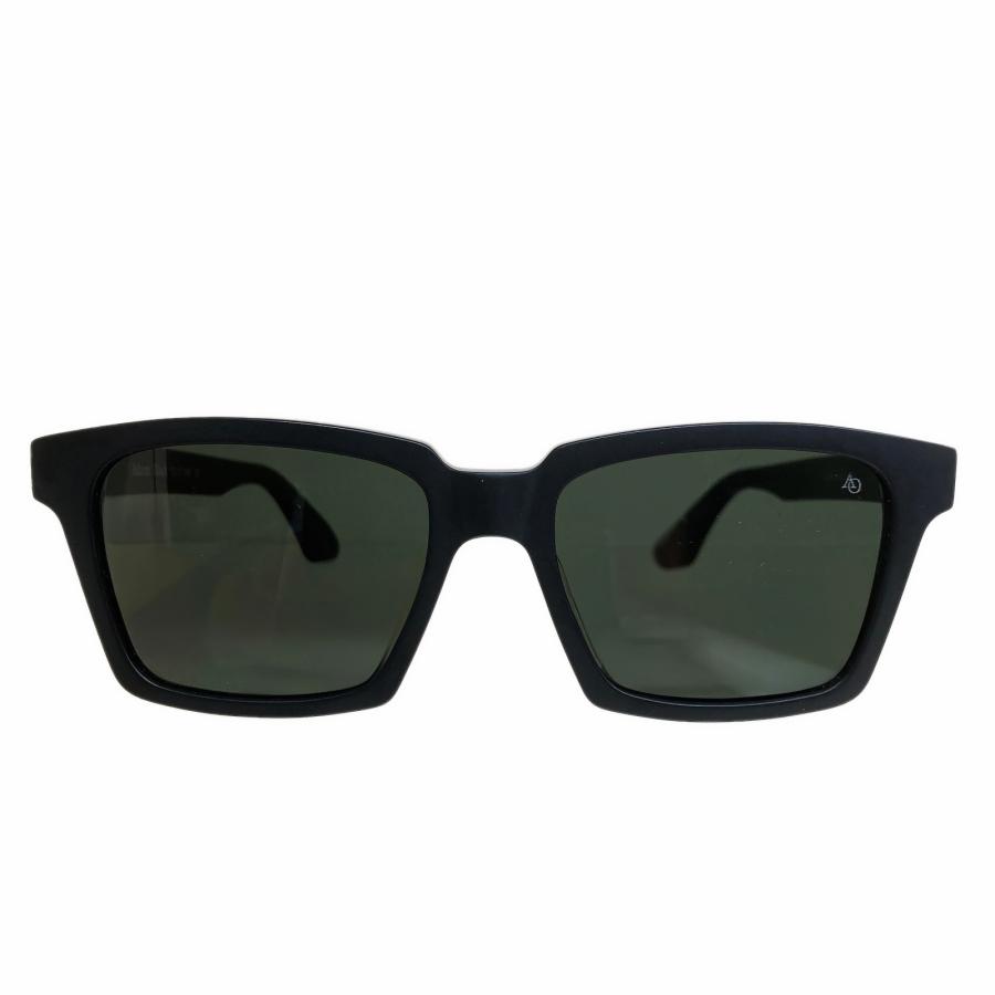 American Optical アメリカン オプティカル Adams アダムス Col.BLACK 黒(フロント前面黒マット) スクエアタイプ メガネ サングラス 日本未発売 正規取扱店 | AMERICAN OPTICAL | 01