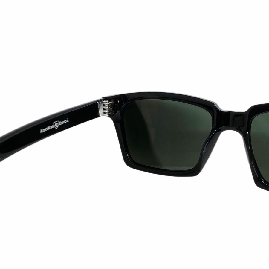 American Optical アメリカン オプティカル Adams アダムス Col.BLACK 黒(フロント前面黒マット) スクエアタイプ メガネ サングラス 日本未発売 正規取扱店 | AMERICAN OPTICAL | 05