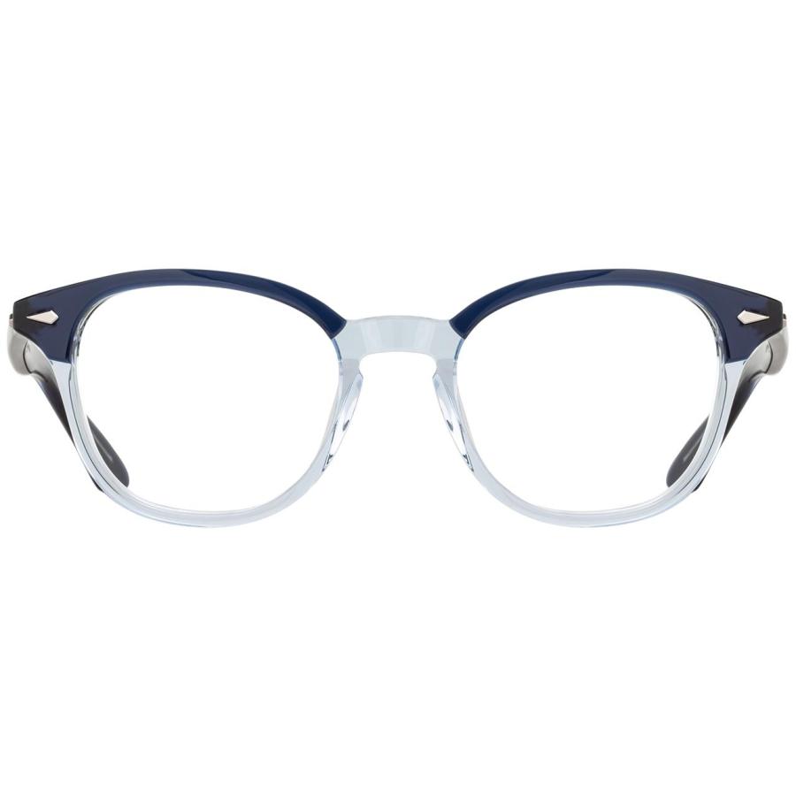 American Optical アメリカン オプティカル Modern Times モダンタイムス Col.NAVY SKY 紺×クリア ウェリントンタイプ メガネ 正規取扱店 | AMERICAN OPTICAL | 01