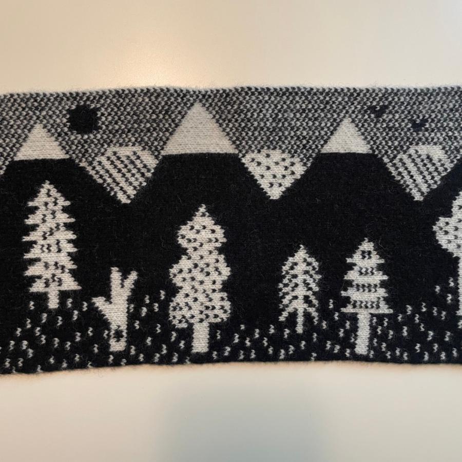 DONNA WILSON ドナウィルソン / Scarf Tree マフラー(BK) |  | 02