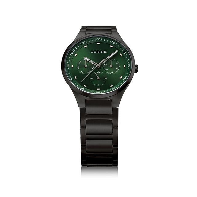 BERING ベーリング 11740-728  CLASSIC LINK グリーン×ブラック メンズ【正規】 | BERING