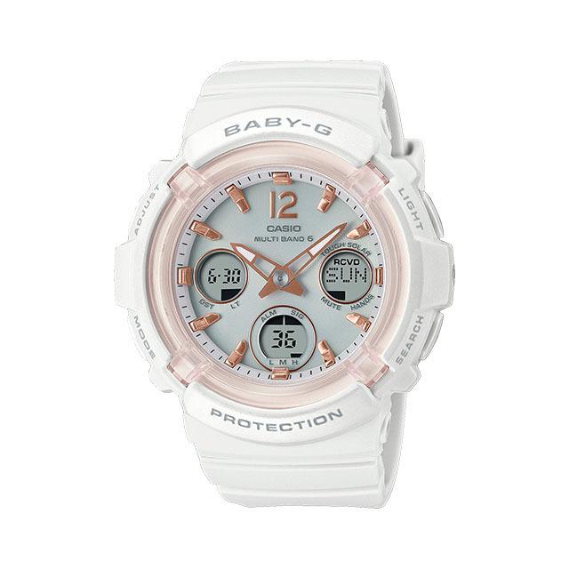 CASIO カシオ Baby-G ベビージー BGA-2800-7AJF ホワイト ソーラー電波 | BABY-G